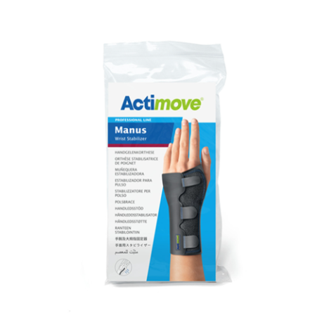 Actimove Manus Wrist Stabilising Brace Black