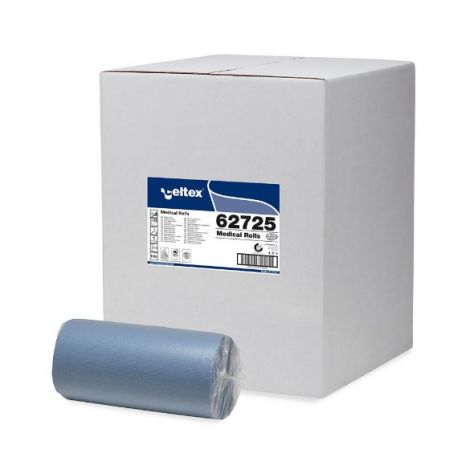 Celtex Medi Lux Wiper Rolls - Blue x 18