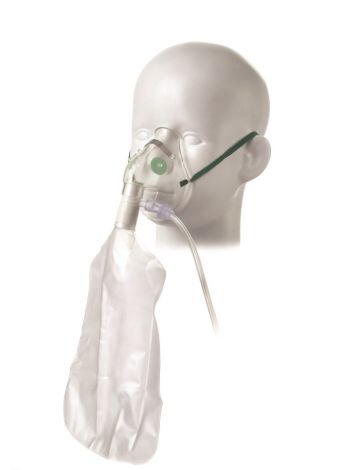 Paediatric High Concentration Oxygen Mask with Oxygen Tube