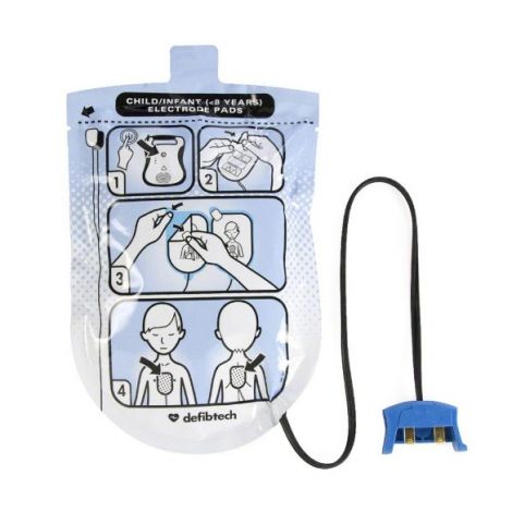 Defibtech Paediatric Defibrillator Pads for Lifeline AED and Auto Defibrillator
