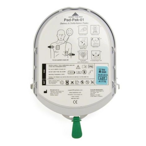 HeartSine Samaritan PAD PAK Replacement Battery and Pads