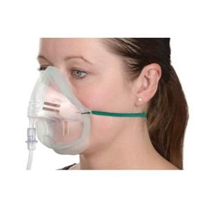 Adult Medium Concentration Oxygen Mask and Tubing