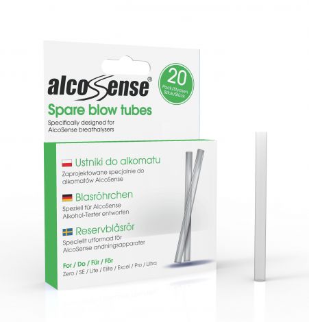 AlcoSense Blow Tubes x 20