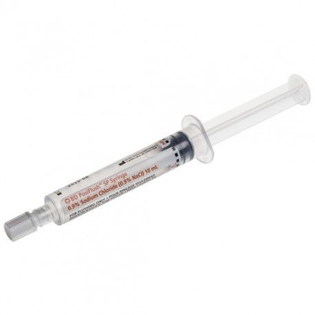 BD PosiFlush Pre-Filled Saline Syringe - 10ml x 30