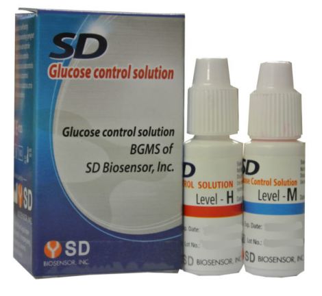 Control Solution for CodeFree Blood Glucose Meter