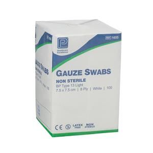 Gauze Swabs 8 Ply Non-Sterile