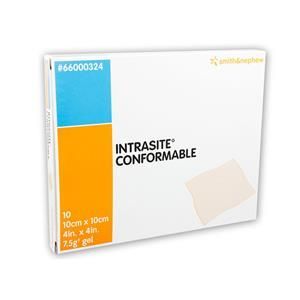 Intrasite Conformable 10cm x 10cm (Pack of 10)