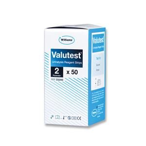 Valutest Urinalysis Reagent Strips