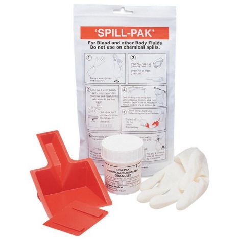 Spill-Pak Biohazard Spill Kit - Pack of 10 