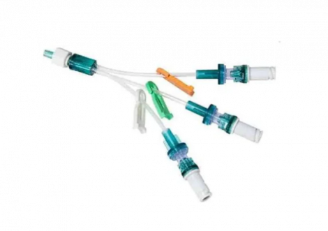 Triple lumen Bionector Octopus extension with three ARVs Pack of 10