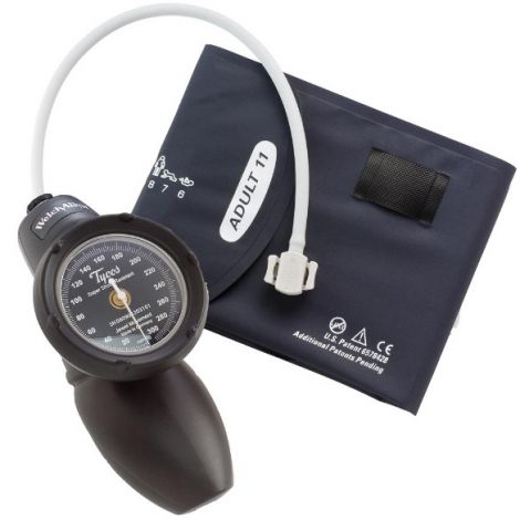 Welch Allyn DuraShock DS58 Aneroid Sphygmomanometer with Adult Cuff x 1