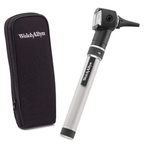 Welch Allyn PocketScope Otoscope AA Handle in Soft Case